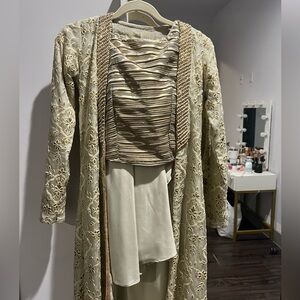 Indian Blouse and Pant with Jacket